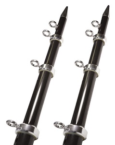 Black-Gold Outrigger Pole